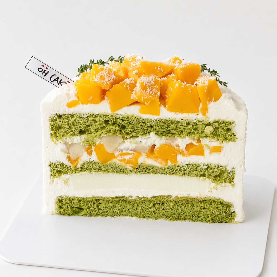 Genmaicha Mango Crunch(coconut、water Chestnut)