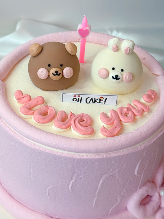 Lovely Bear & Bunny