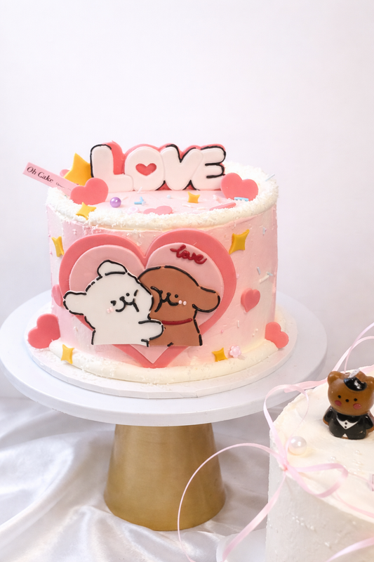 Maltese Puppy in Love