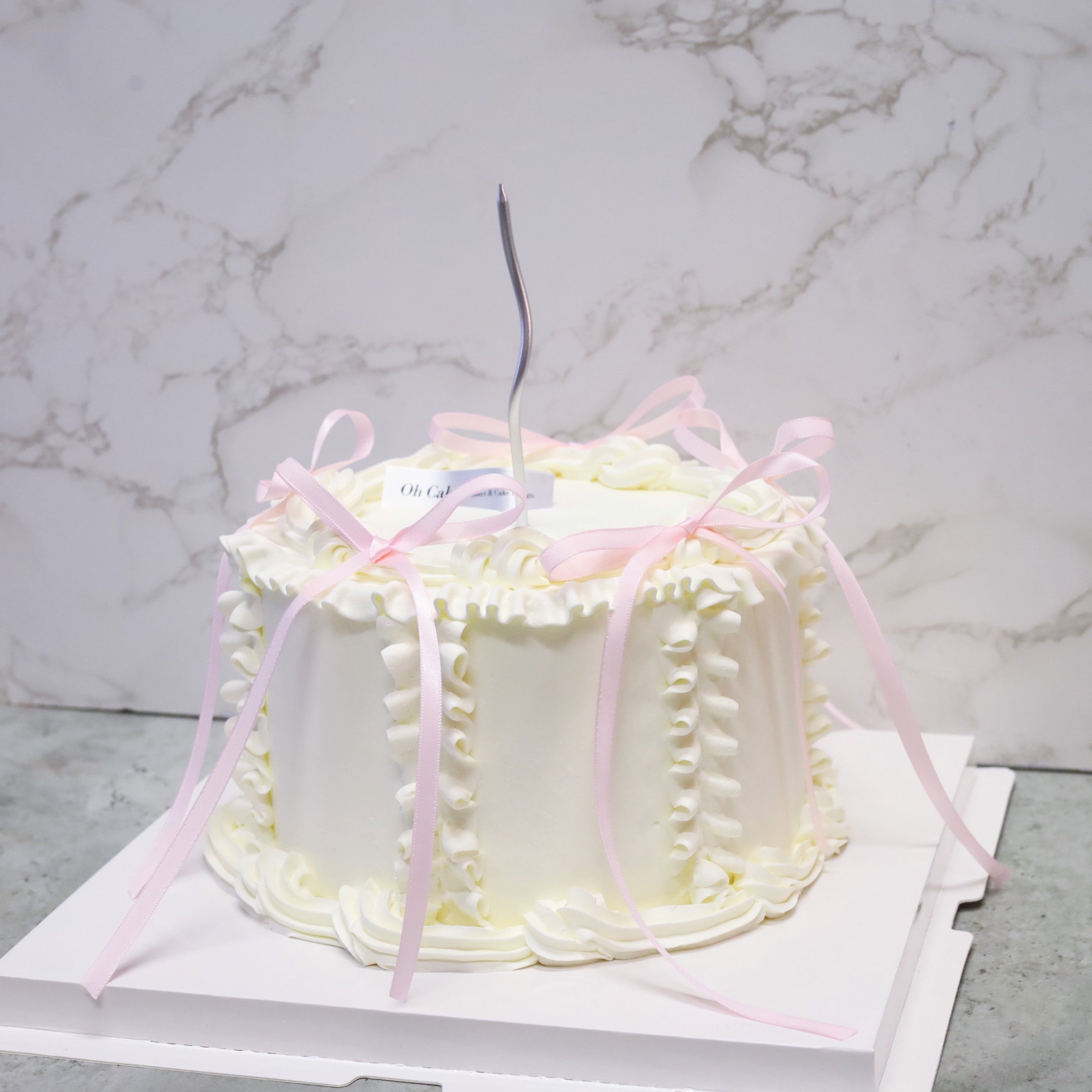 Ballet style pattern cake