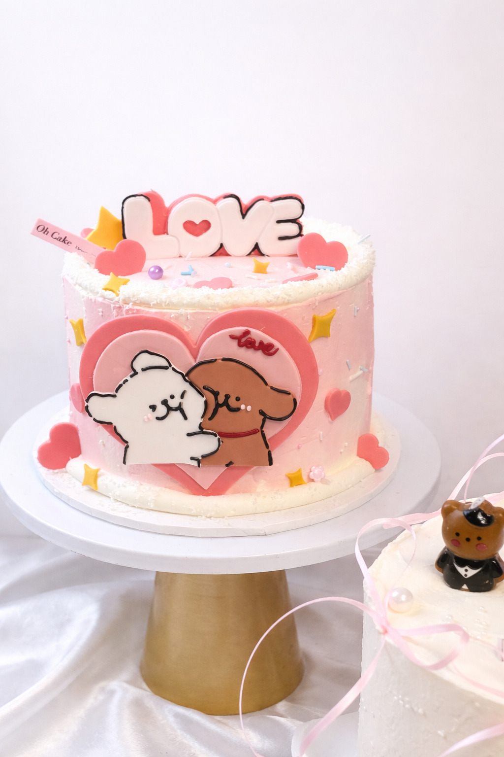 Maltese Puppy in Love