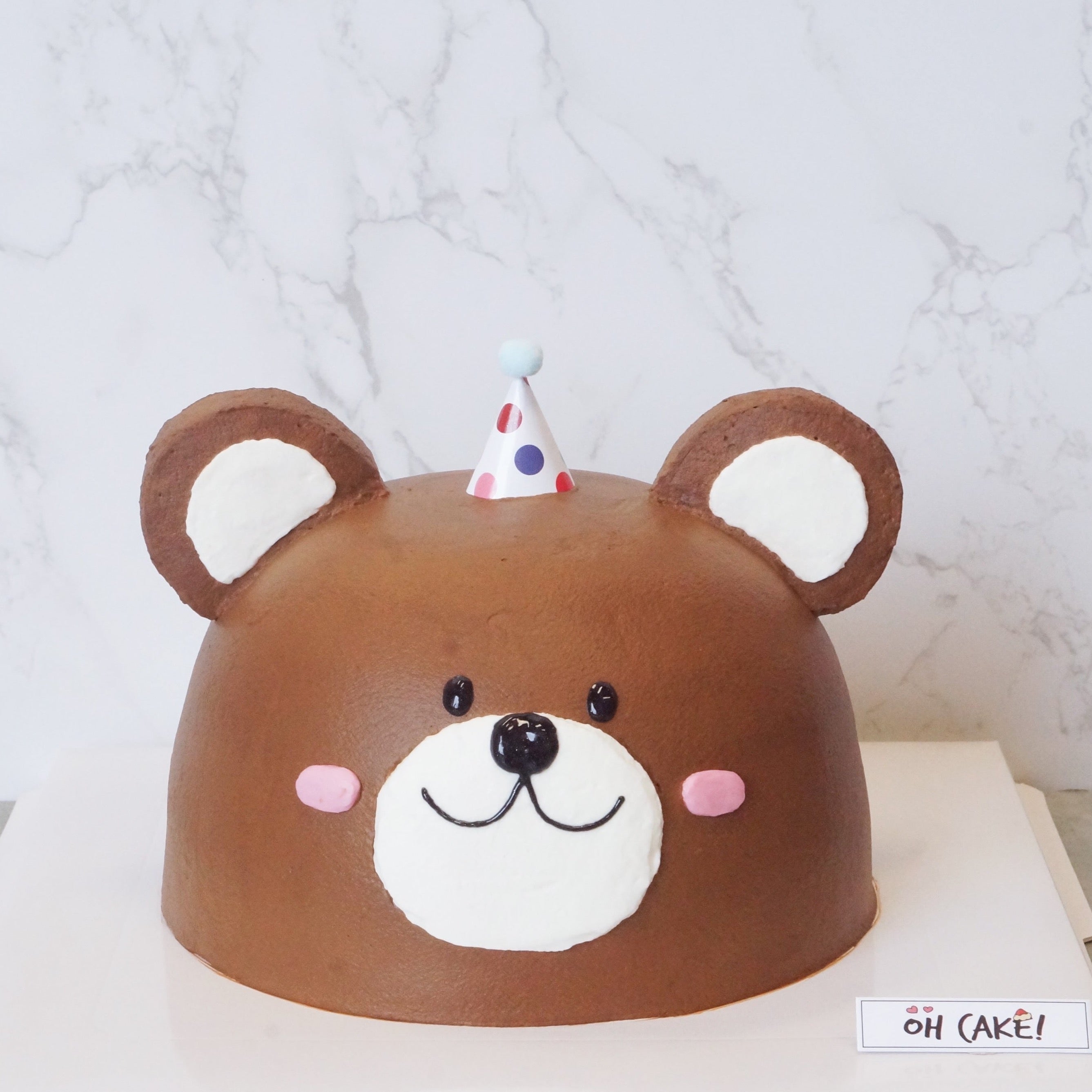 3D birthday bear