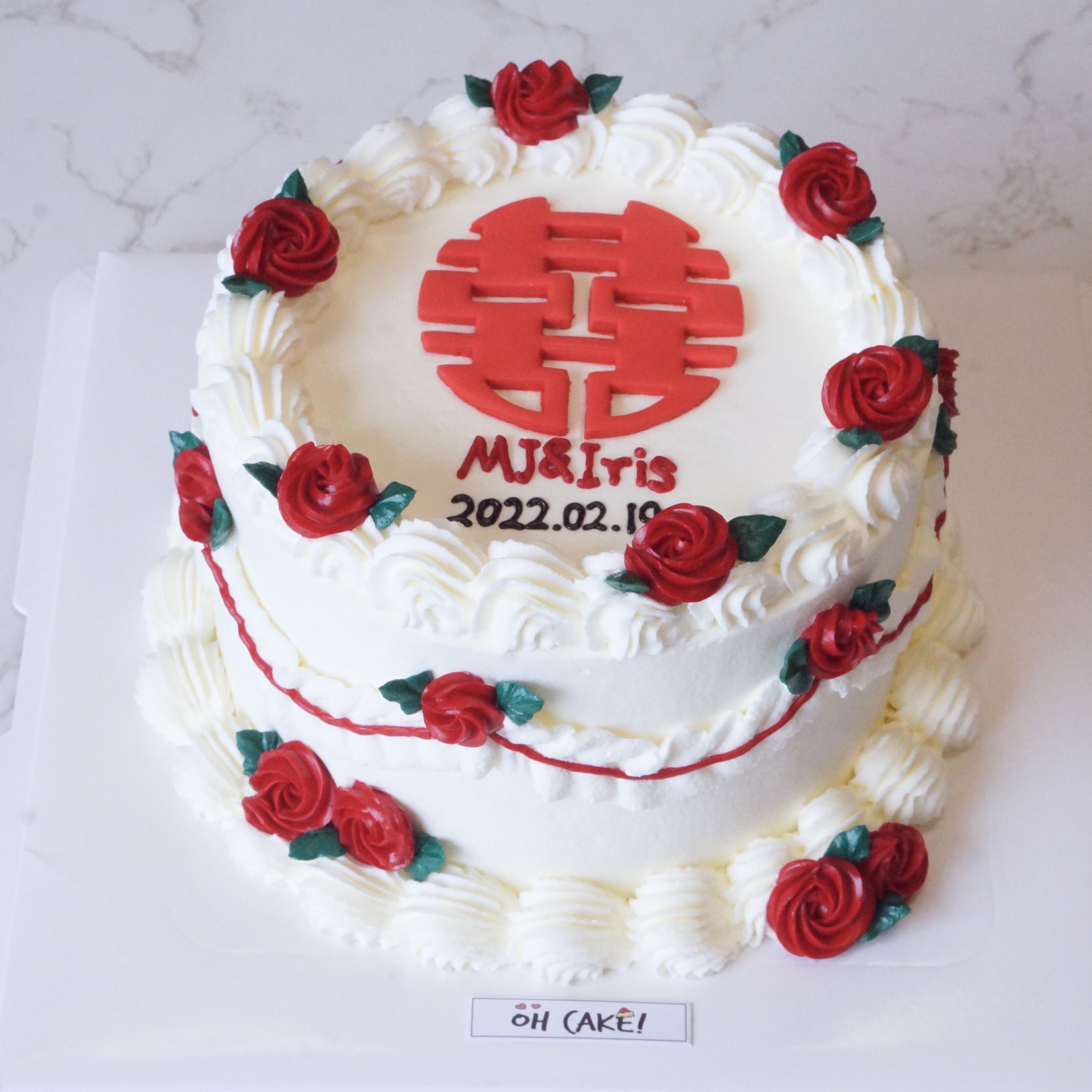 Chinese wedding cake