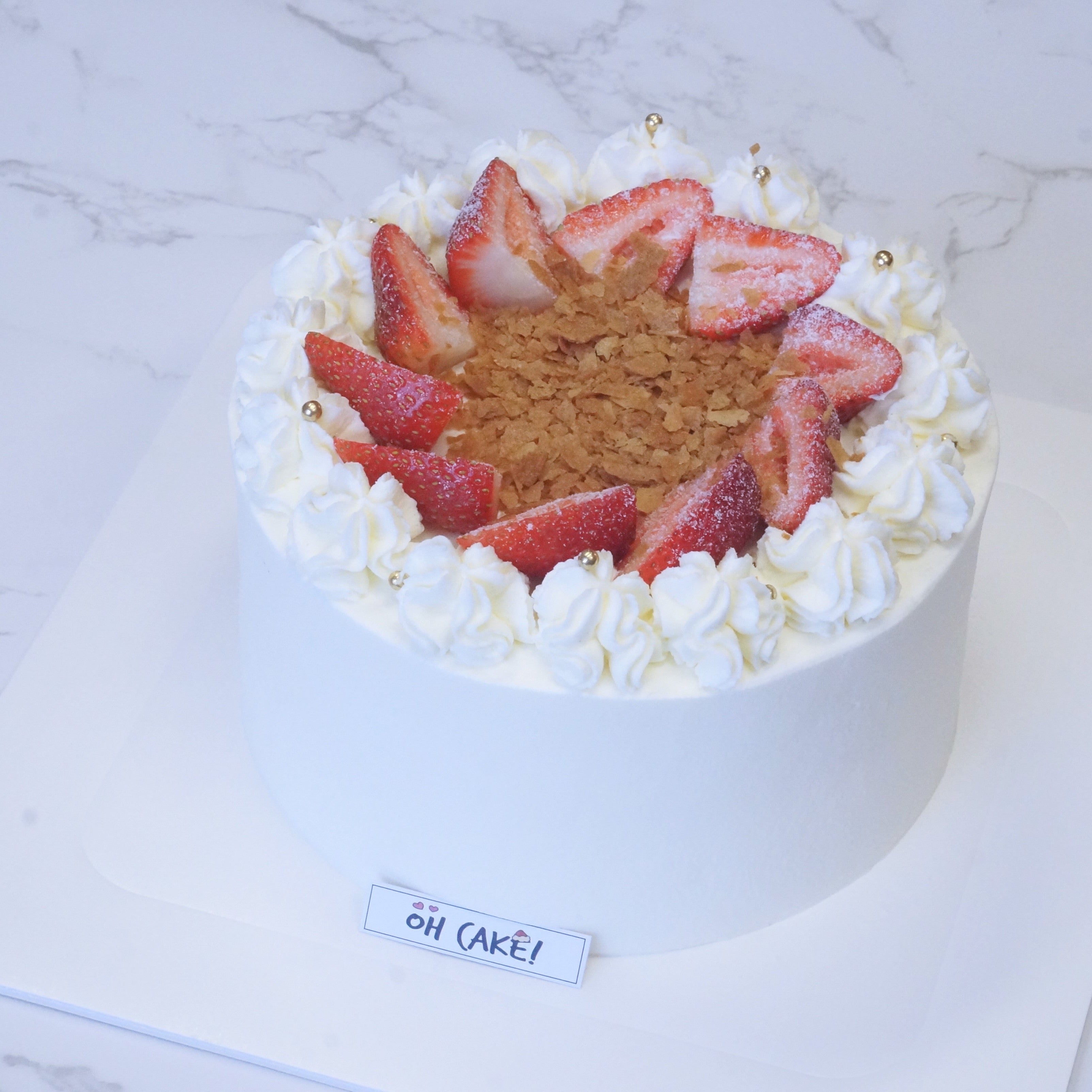 Strawberry With Feuilletine