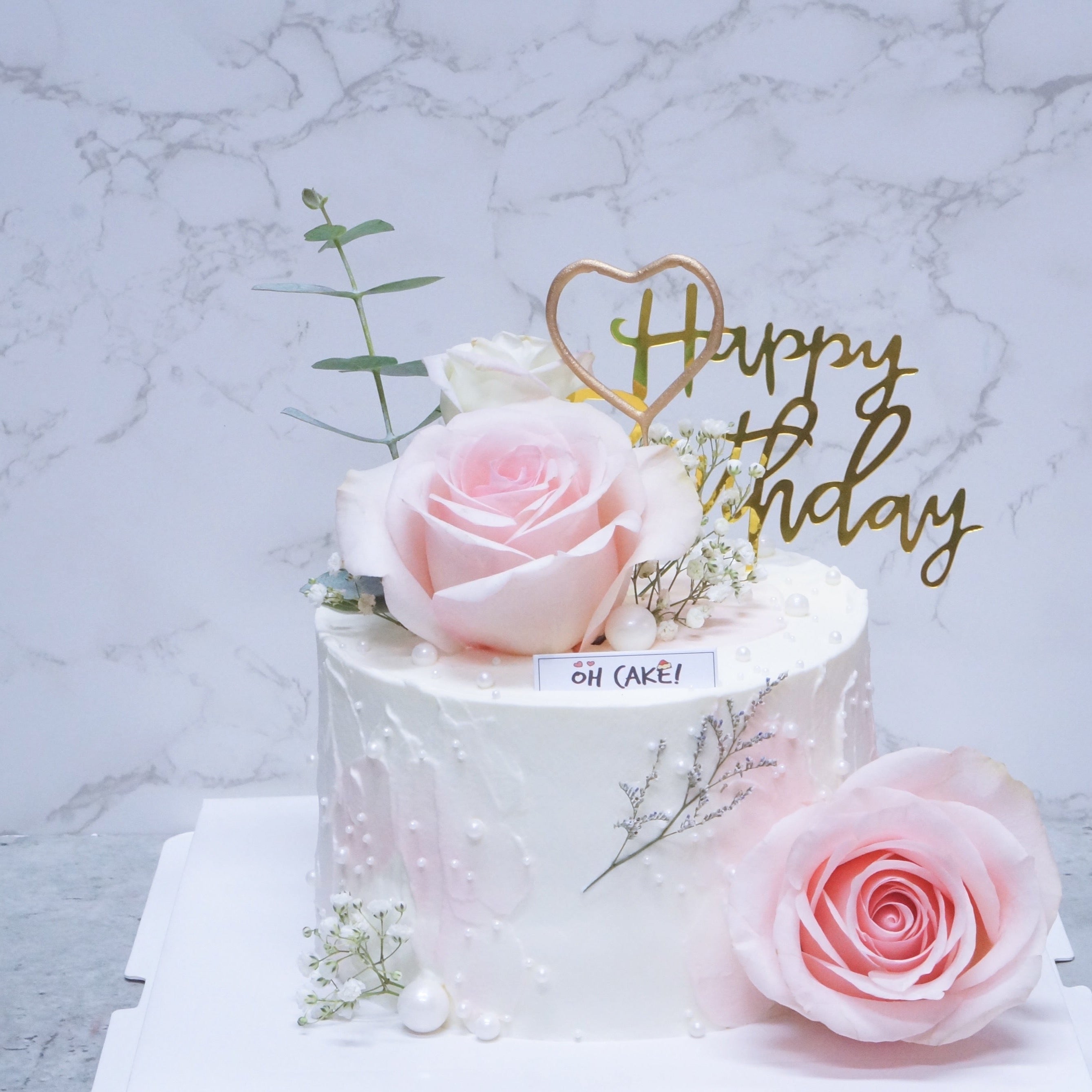 Lovely rose cake